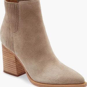 Women's Marc Fisher Tan Pointed Toe Booties